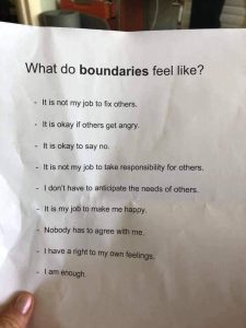 Setting Healthy Boundaries