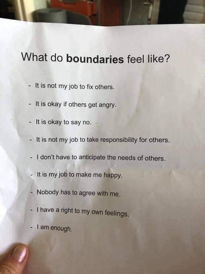 Setting Healthy Boundaries